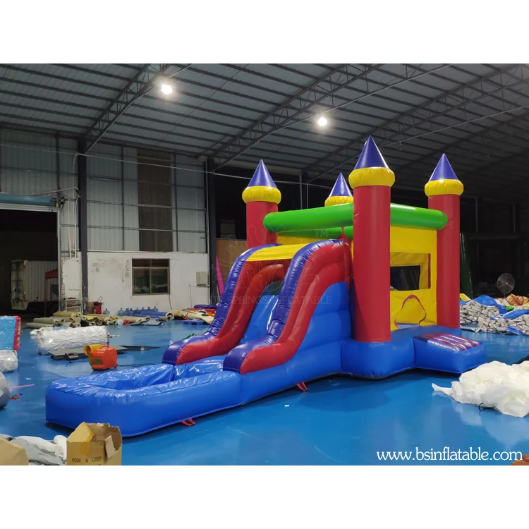 Inflatable Jumper Bouncy Castle with water slide