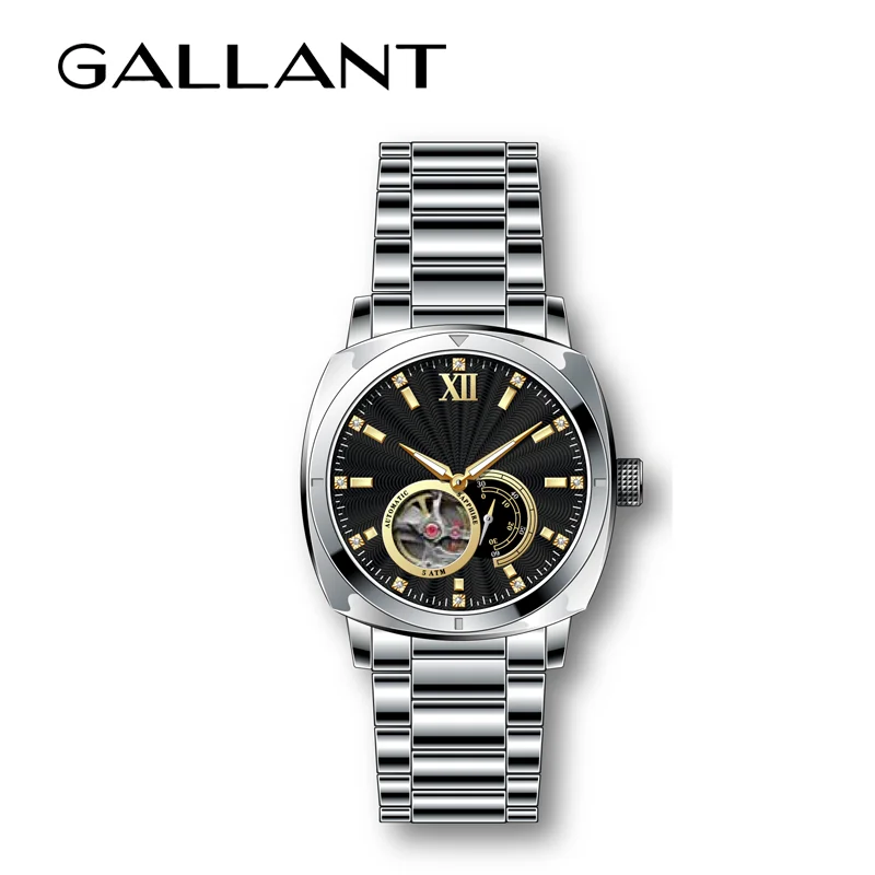 high quality made in china stainless steel automatic watch stainless watch man