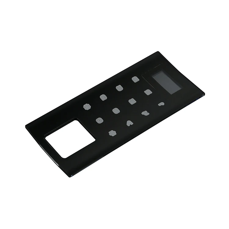 Custom Glass Electronical Touch Switch Control PMMA Panel