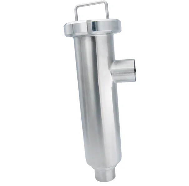 ss XB SS304 Sanitary Food Grade Angle Strainer Filter With Mesh Customized