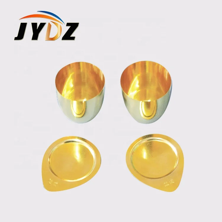 99.999% purity 30ml gold crucible for laboratory