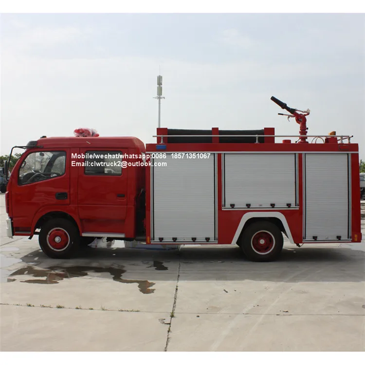 DongFeng 4*2 airport fire truck/standard fire truck dimensions/fire truck specifications