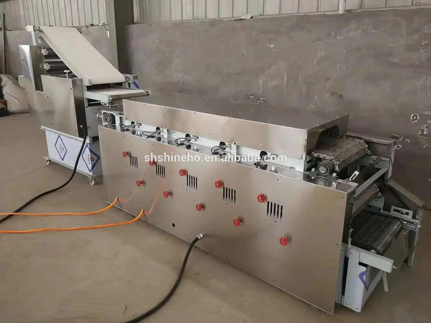 High quality Pita production lebanese arabic bread line maker