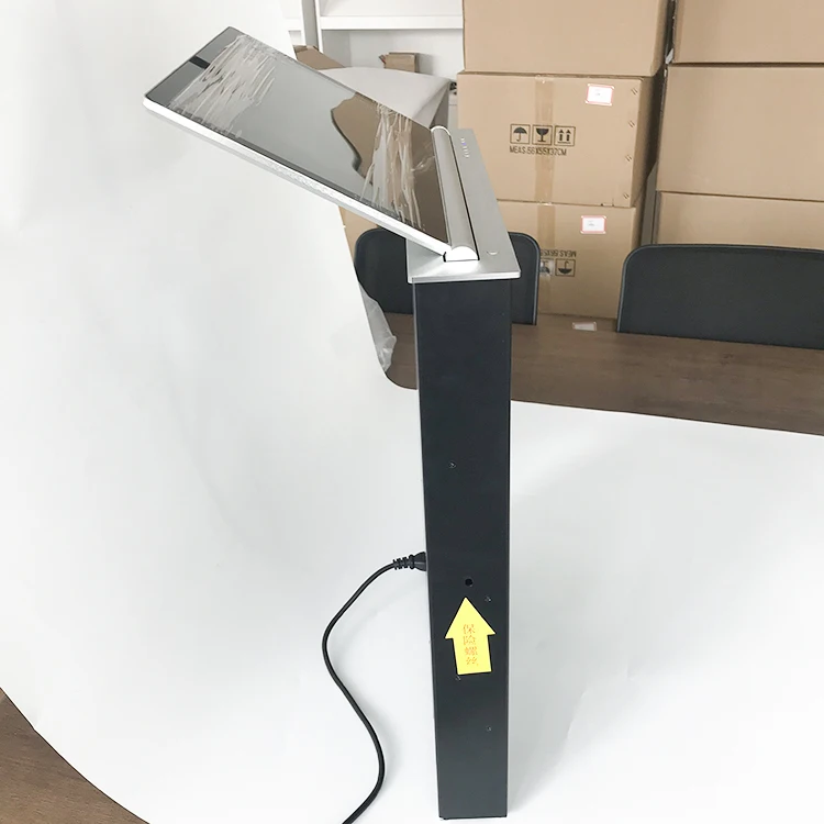 
Hidden Desk Motorized Tv Lift Mechanism Maximum Tilt of 60 Degrees Audiovisual Project and Conference System 8 Kg Blueshark 