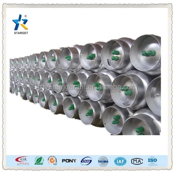 
New type ton cylinder of fire extinguisher gas HFC-227ea 