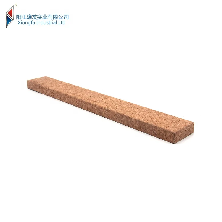 14 Inch High quality Cork Wood Cover Stainless Steel Magnetic Knife Block magnetic wooden knife holder for Kitchen