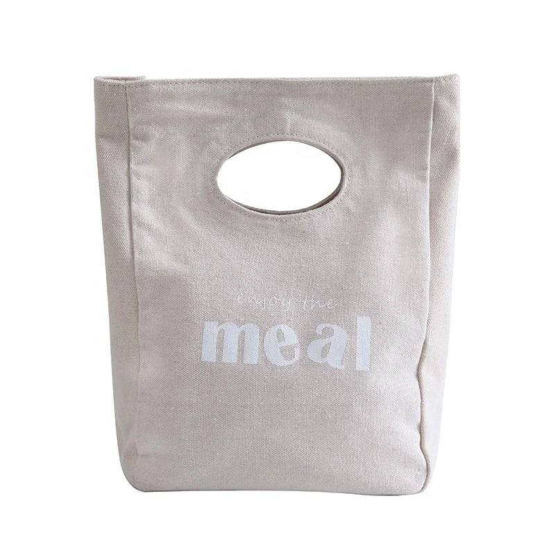 Portable Durable PE Canvas Insulated Cooler Bag Lightweight Thermal Waterproof Lunch Carry Bag Picnics Promotions Printed