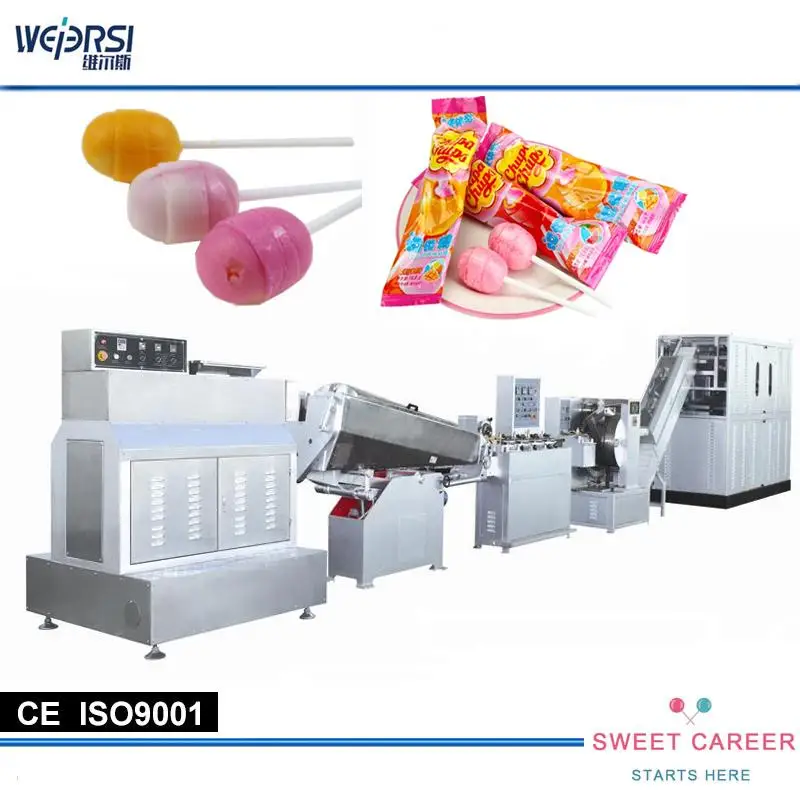 LOLLIPOP CENTER FILLED BUBBLE GUM MACHINE
