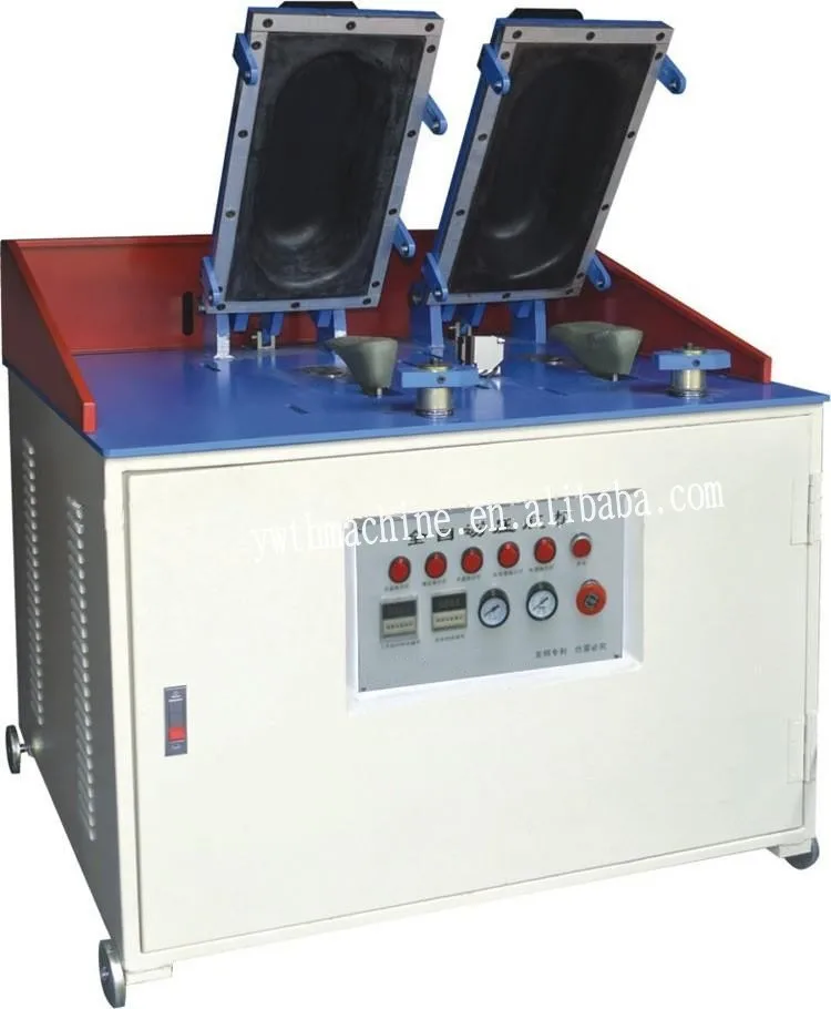 Автоматическая прижимная машина подошвы обуви с двумя