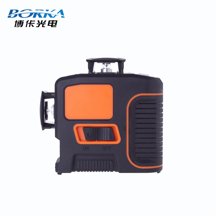 
Borka 12 Lines Green Beam 3D Laser Level Self Leveling 360 Degree Cross Line Laser with remote control function 