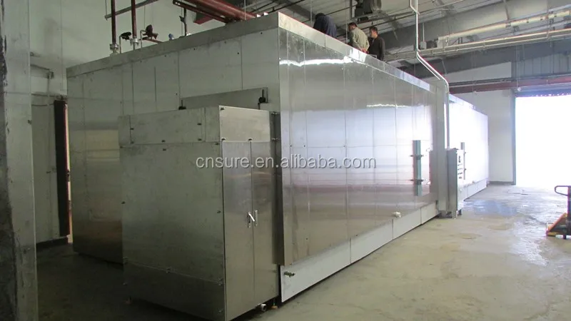 Fluidized Bed IQF Tunnel Freezer