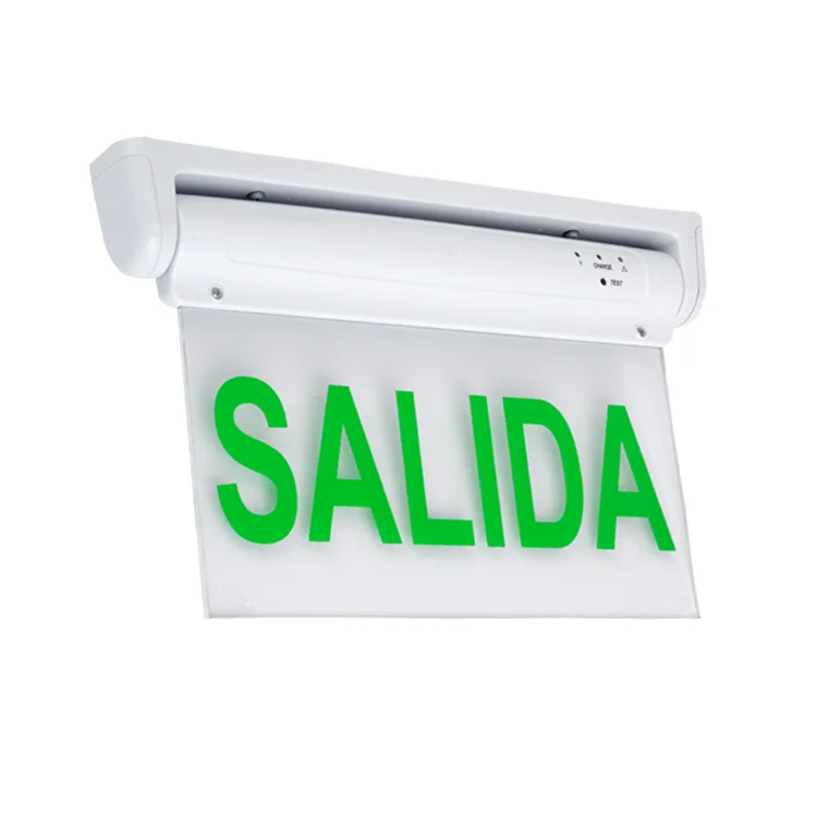 Hot sales professional good quality hanging exit sign