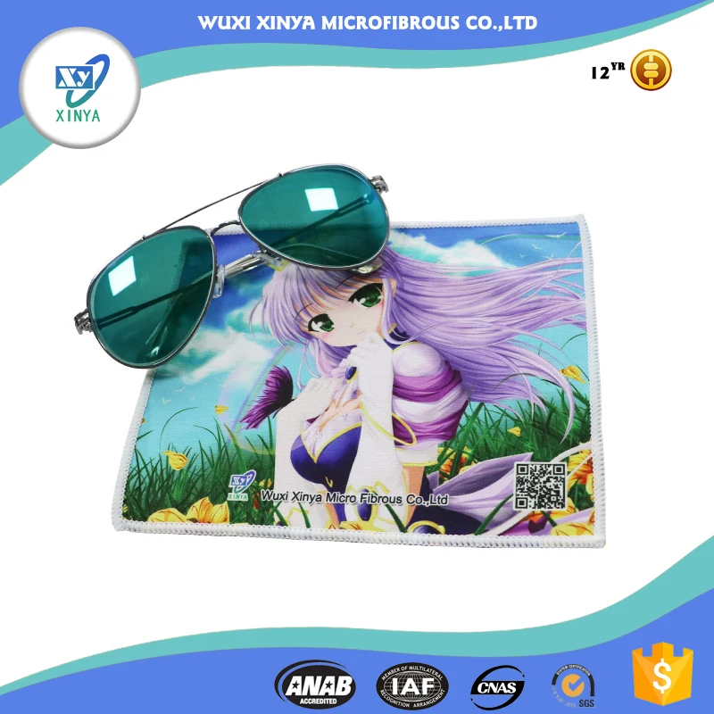 Lowest price streak free microfiber cleaning cloth for glasses