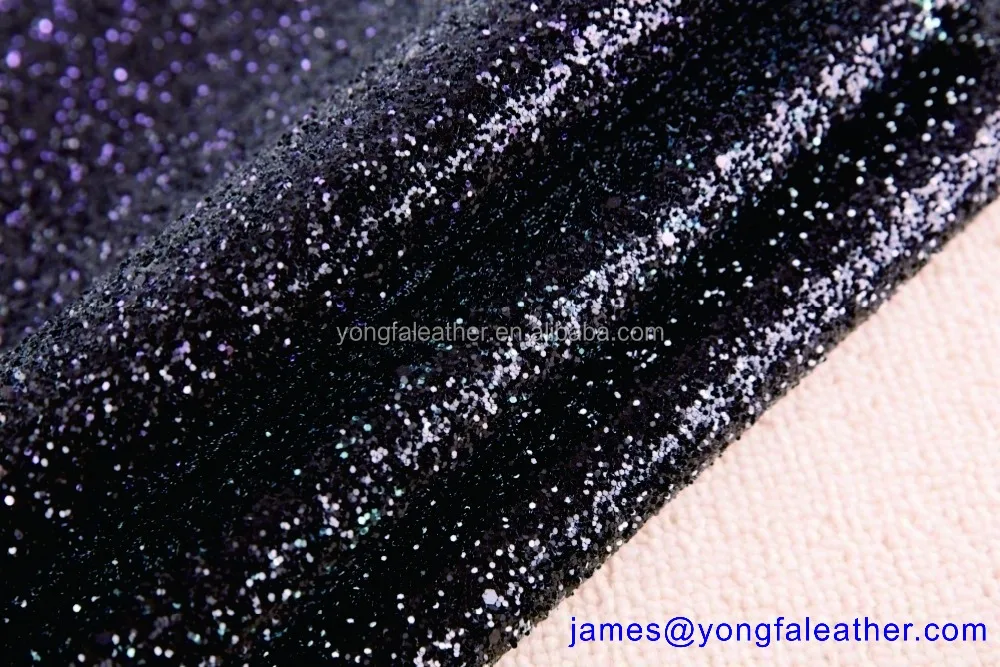PU Glitter Synthetic Leather