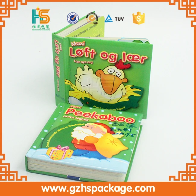 
Colorful Cartoon Cute Photos Funny Book for Child/Kids Printing Short Story English Books Wholesale 