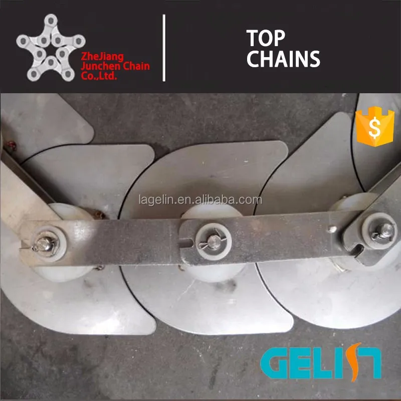 Easy clean conveyor belt sushi chain