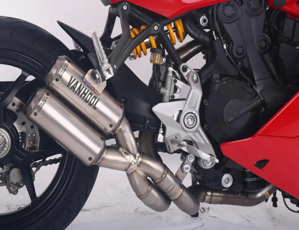 Система глушителя выхлопной трубы из титана для мотоцикла Supersport 939