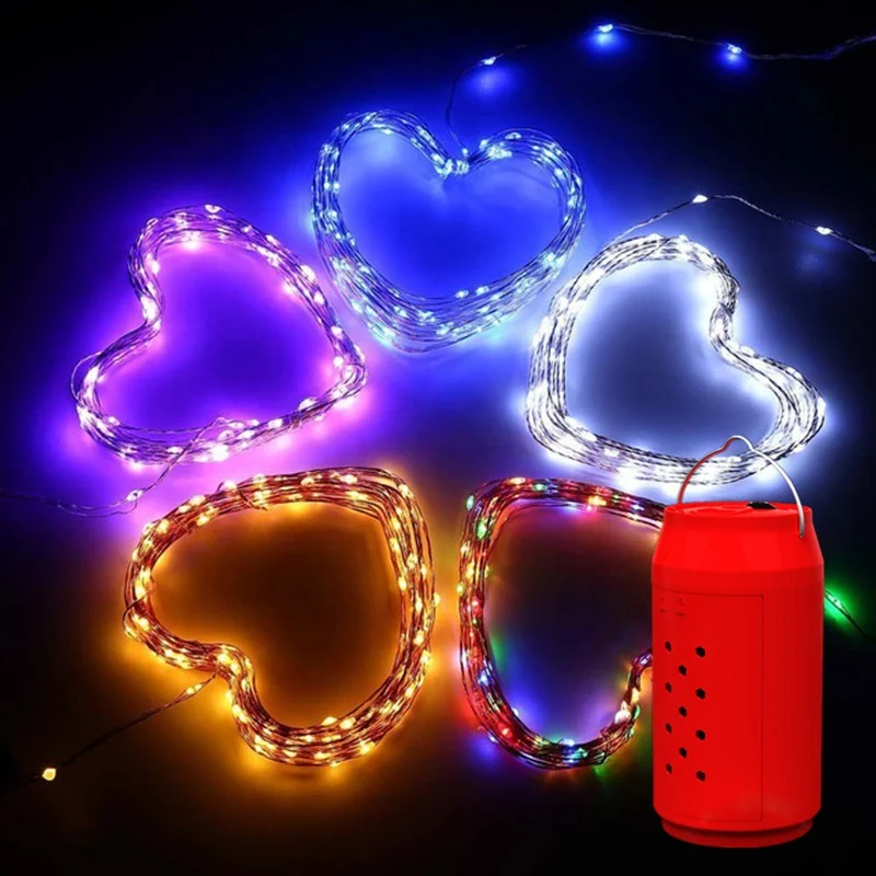 10M 100 LED Salt Water Solar LED String Light 8 Modes Fairy Copper Wire Lighting Garden Party Christmas Holiday Light