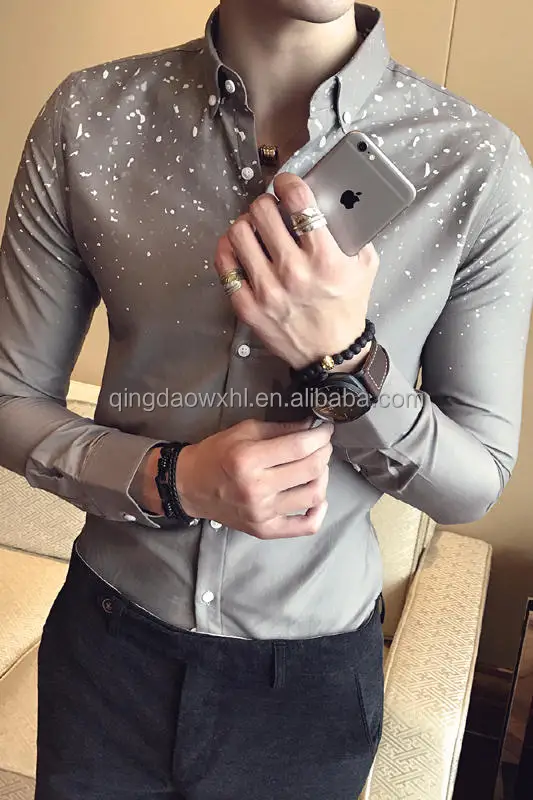 Latest Shirt For Men Pictures Chinese Collar Shirts Images
