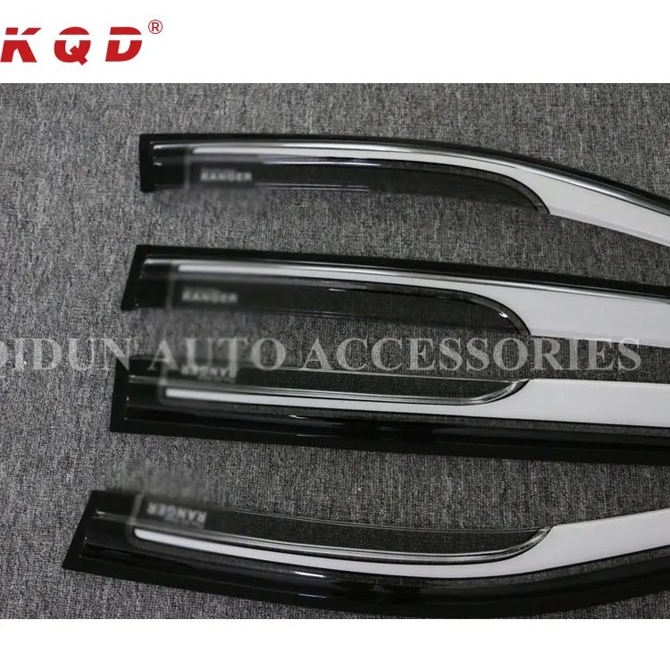 Top selling acrylic two tone two color window visor for ranger 2012-2016