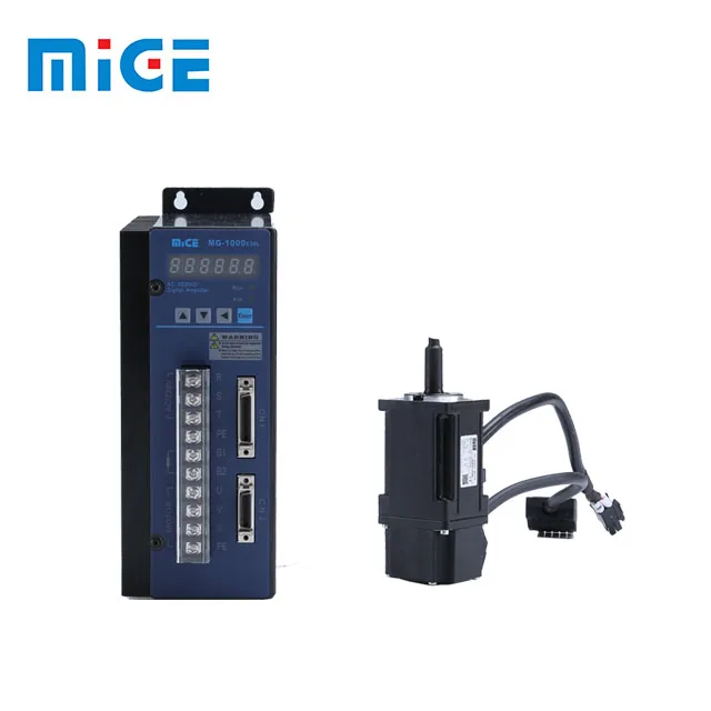 2 набора комплектов электродвигателей мощностью 400 Вт и 1 набор сервоприводов мощностью 750 Вт