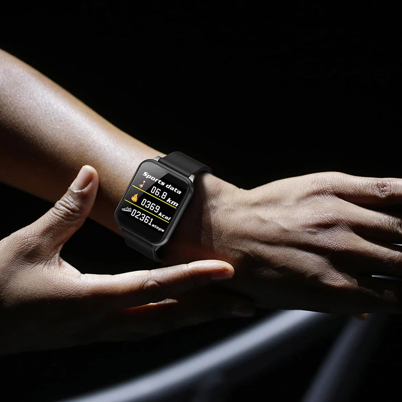 Z02 PPG Smartwatch, 2019 New IP67 Waterproof Sport Fitness Smart Watch With Heart Rate Monitor Blood Pressue for Samsung iPhone