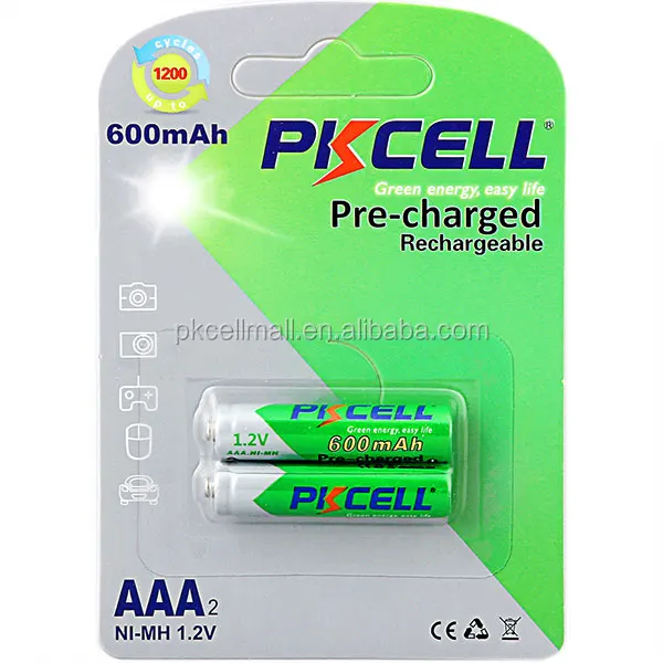 High Quality Ready To Use NIMH Rechargeable Batteries 1.5V AAA Nimh Batteries AAA 600mAh