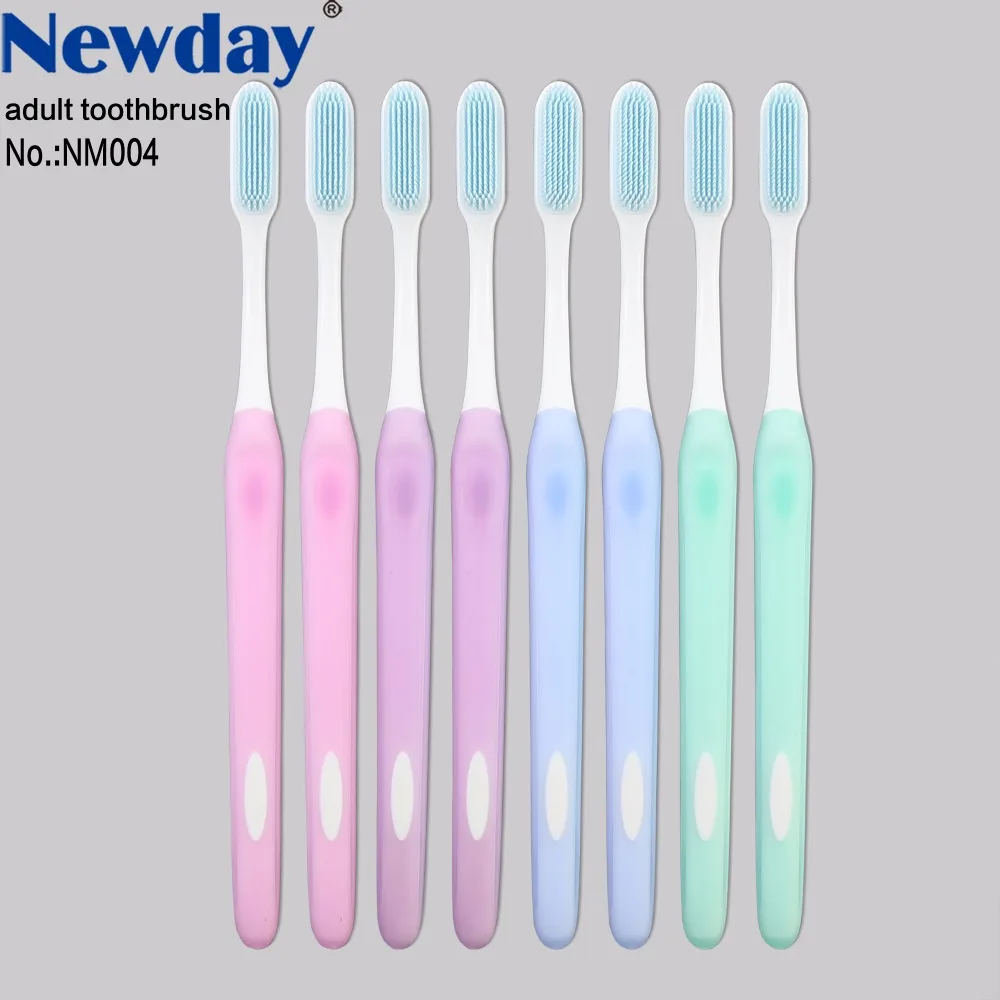
latest design nano toothbrush with SEBS bristles from yanchen factory 