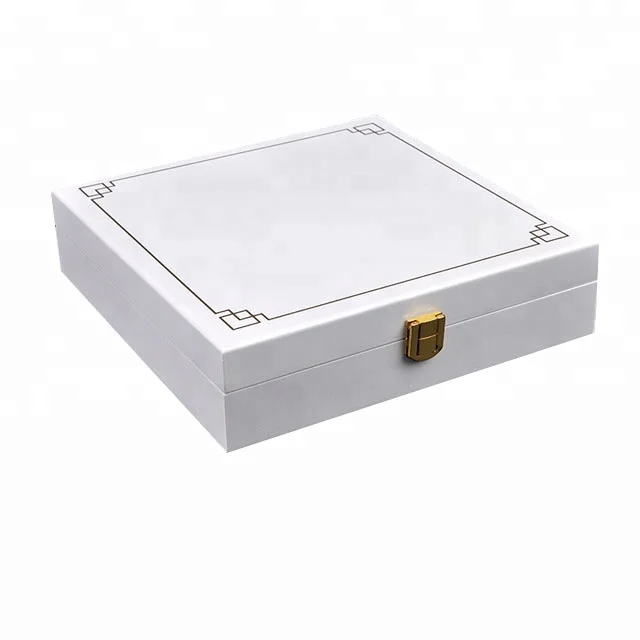 piano white lacquer finish india market wooden wedding candy sweet chocolate box