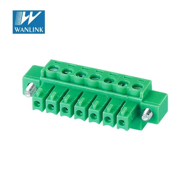  Клеммная колодка WANLINK 15EDGK-3.5/3 81 шаг 3 5/3 мм