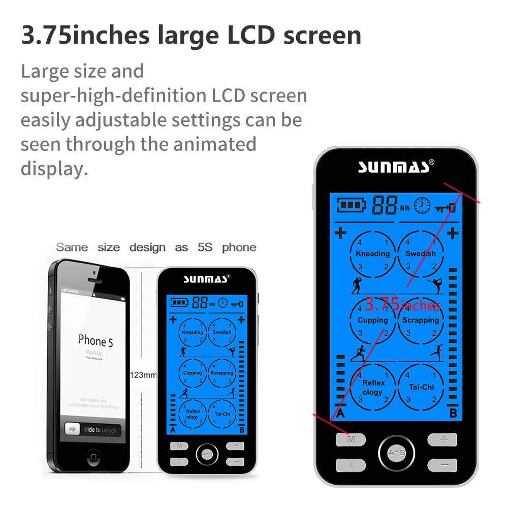 Customized wireless tens unit Best Selling Products Full Body Erotic Massage  OEM/ODM household medical devices massage machine