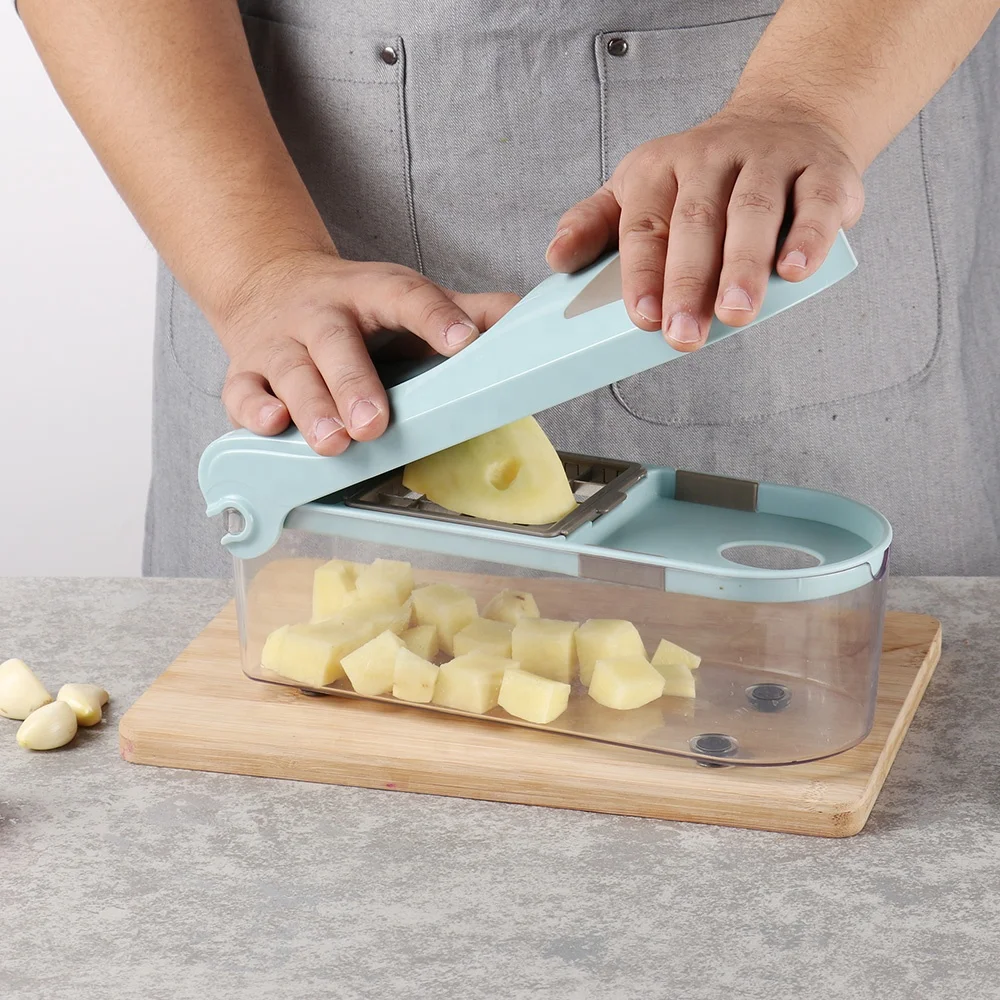 Plastic Multi Wonder Manual Slicer Manual Super Slicer With 9 Blades