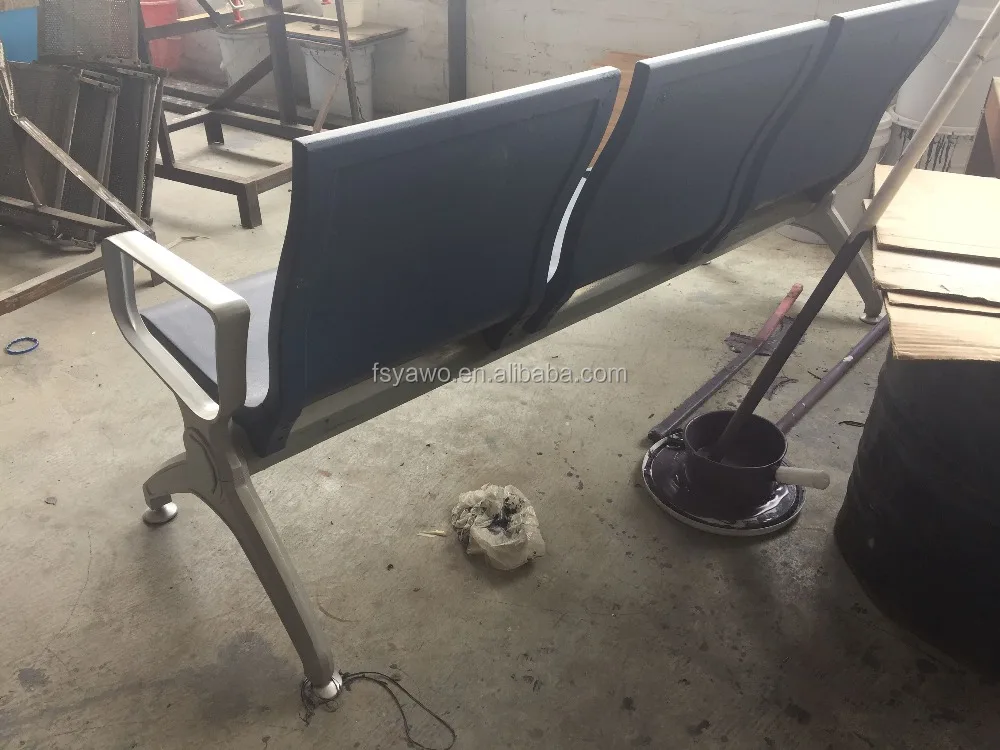 2021 new design commercial seating polyurethane chairs waiting chair beauty salon (YA-198A)