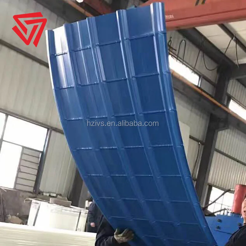 Round wave corrugated galvanized curved iron sheet for grain silo