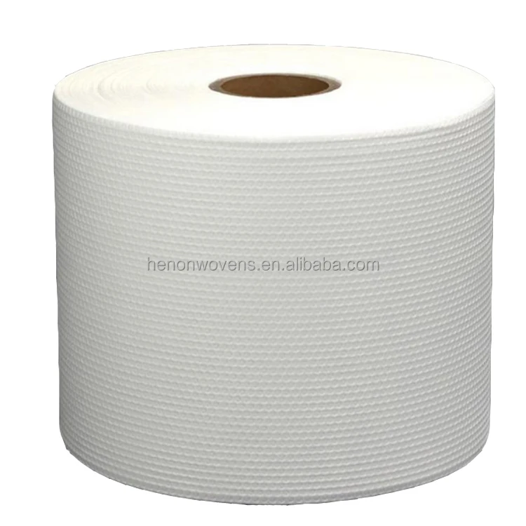 wood pulp fiber industrial spunlace cellulose nonwoven