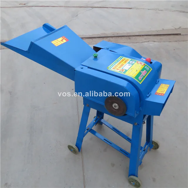 Animal feed fodder grass cutting crusher machine/cow feed chaff cutter machine