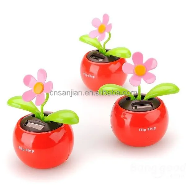 Откидной клапан Солнечный цветок питание Танцующая игрушка