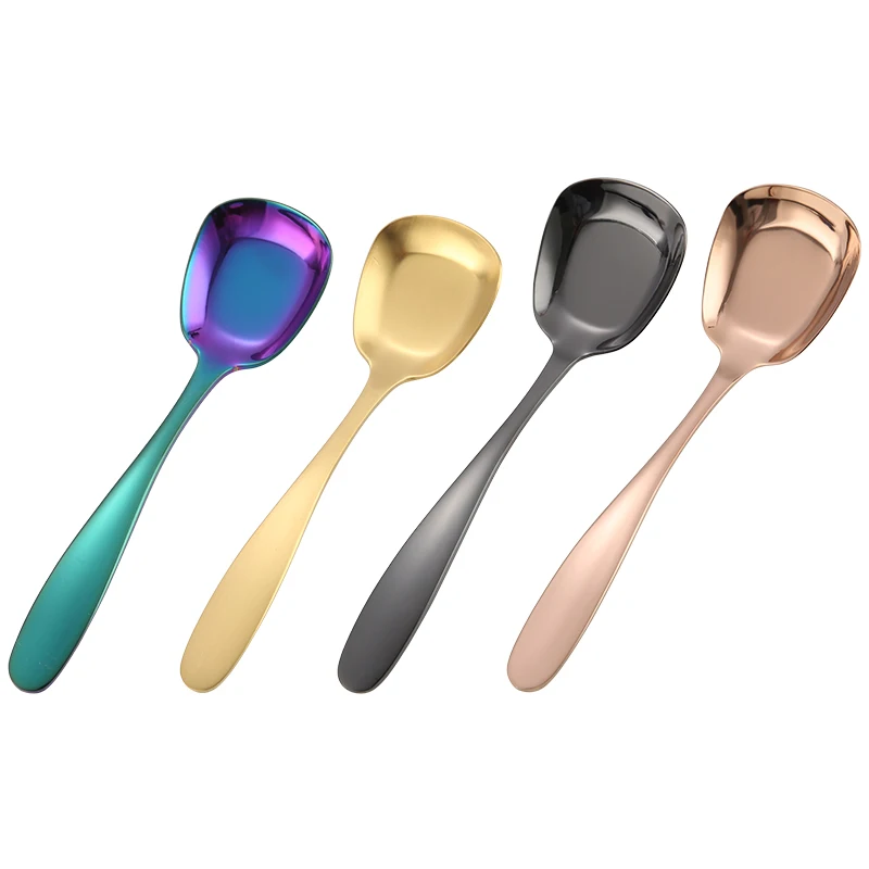 304 Stainless Steel Korean Flat Spoon Rice Scoop