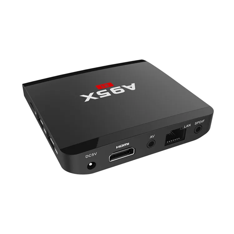 2018 China manufacturer A95x R1 amlogic S905W 1G 8G for sale Android 7.1.2 tv box HDD player