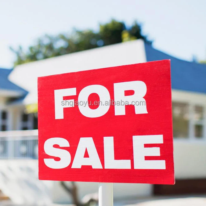  Заводская цена оптовая продажа Пользовательский логотип Печатный 4x8 Coroplast лист знак для двора