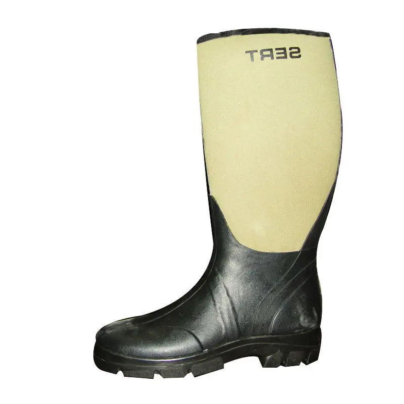 
4mm Rubber Neoprene Hunting Rain Boots Factory 