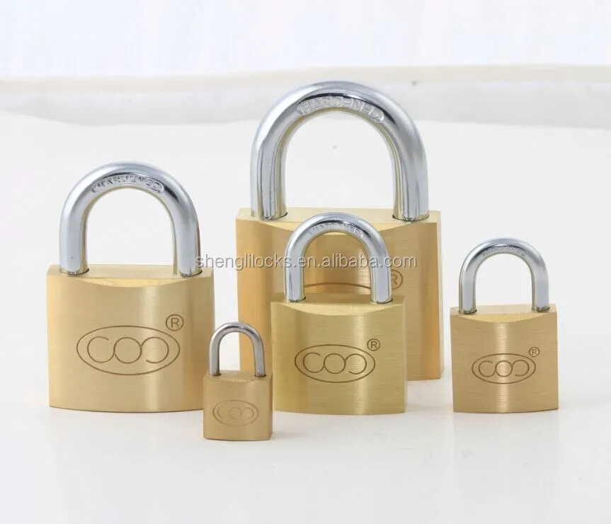 CHEAP BRASS PADLOCK WITH BRASS PAD LOCK