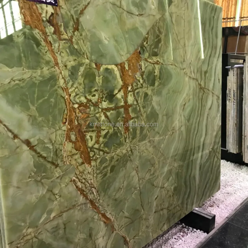 
Cheap sell Decoration wall 2cm thickness green onyx 