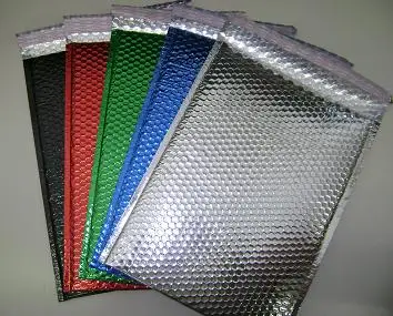 
customized metallic bubble envelope&colorful metallic bubble envelope&bubble metallic mailing envelopes 