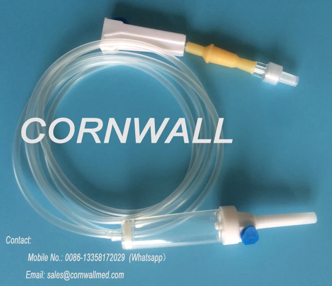 
Best price Disposable iv infusion set luer lock without needle 