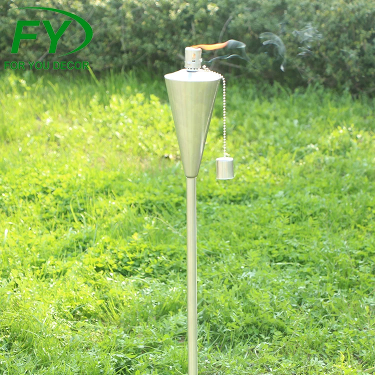 
Traditional style wholesale stainless steel garden kerosene oil torches 