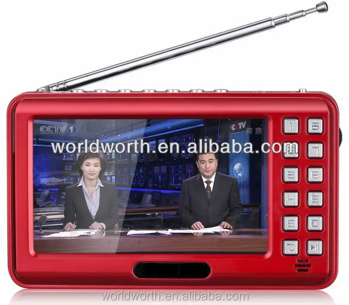 
 Бразилия ISDB-T ресивер мобильных ТВ с FM мини мобильный цифровой ТВ Портативный ТВ динамик  