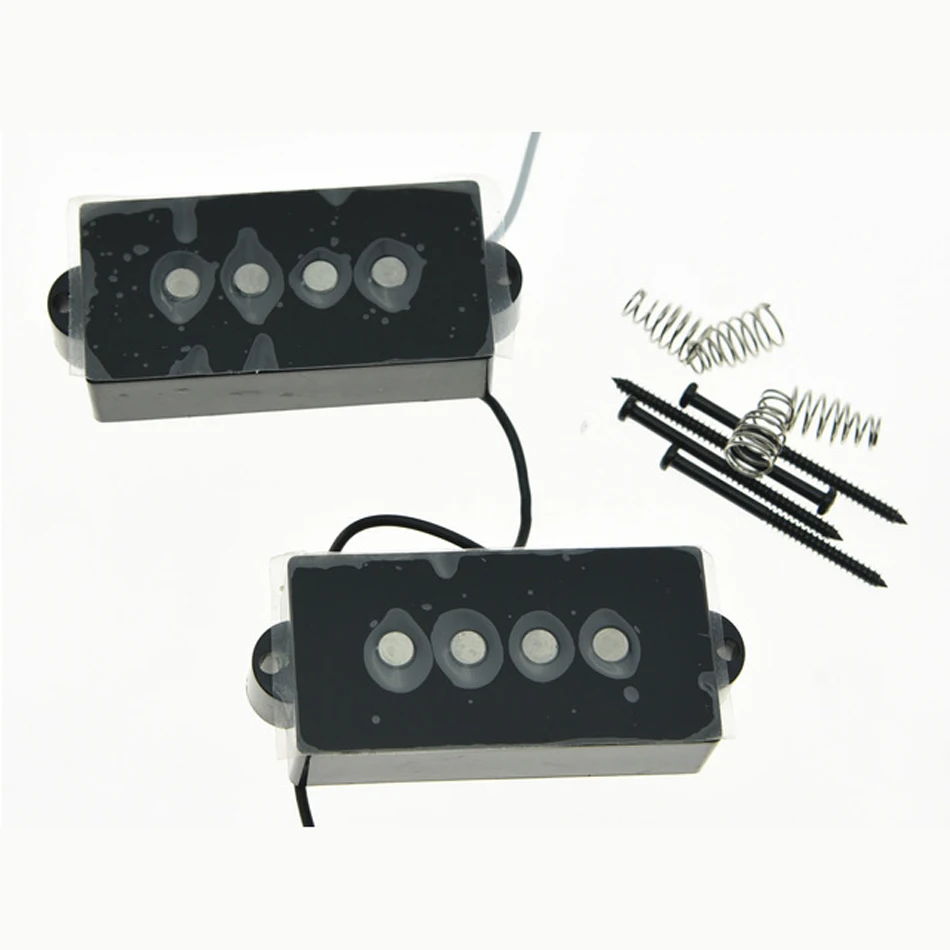 
1 Set Vintage Sound Black 4 String P Bass Pickup Alnico 5 Electric Guitar P Bass Pickup 