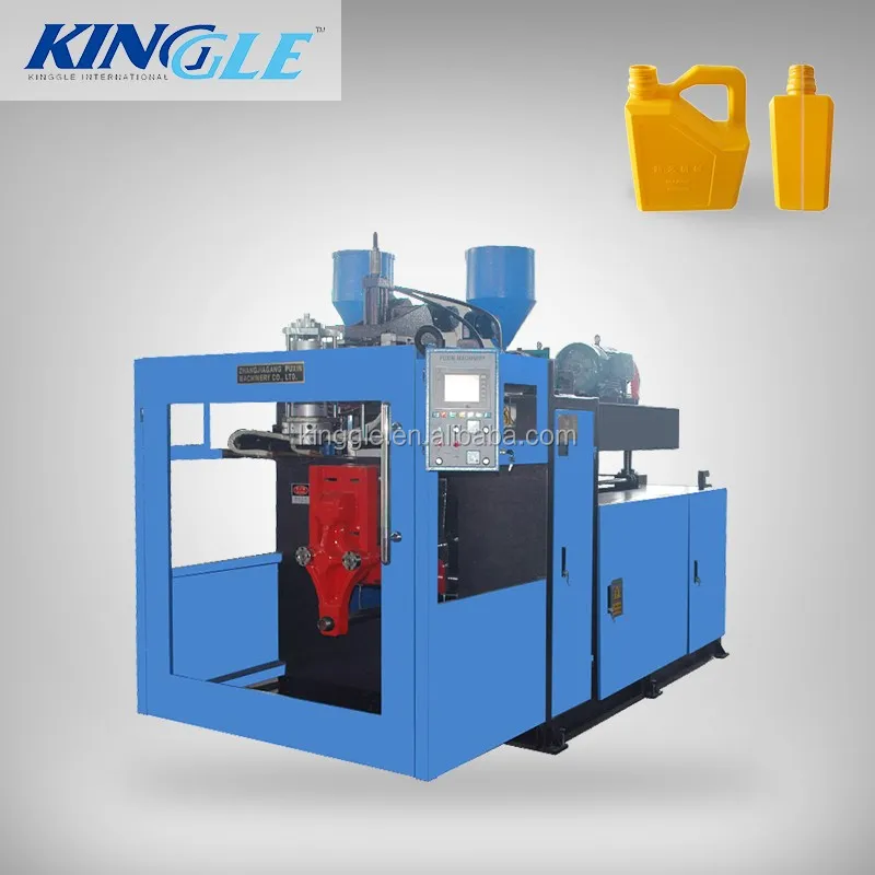 Double die head for blowing machine