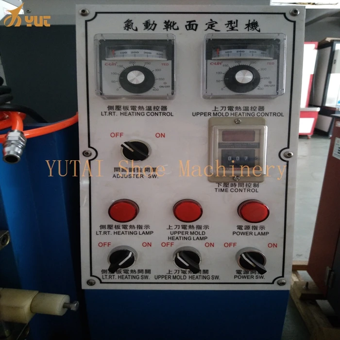 
YT-238 Vamp Leather Shoe Crimping Moulding Footwear Making Machine 